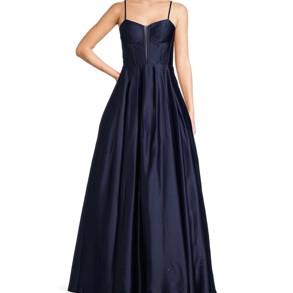 Navy Blue Formal Gown Size 3